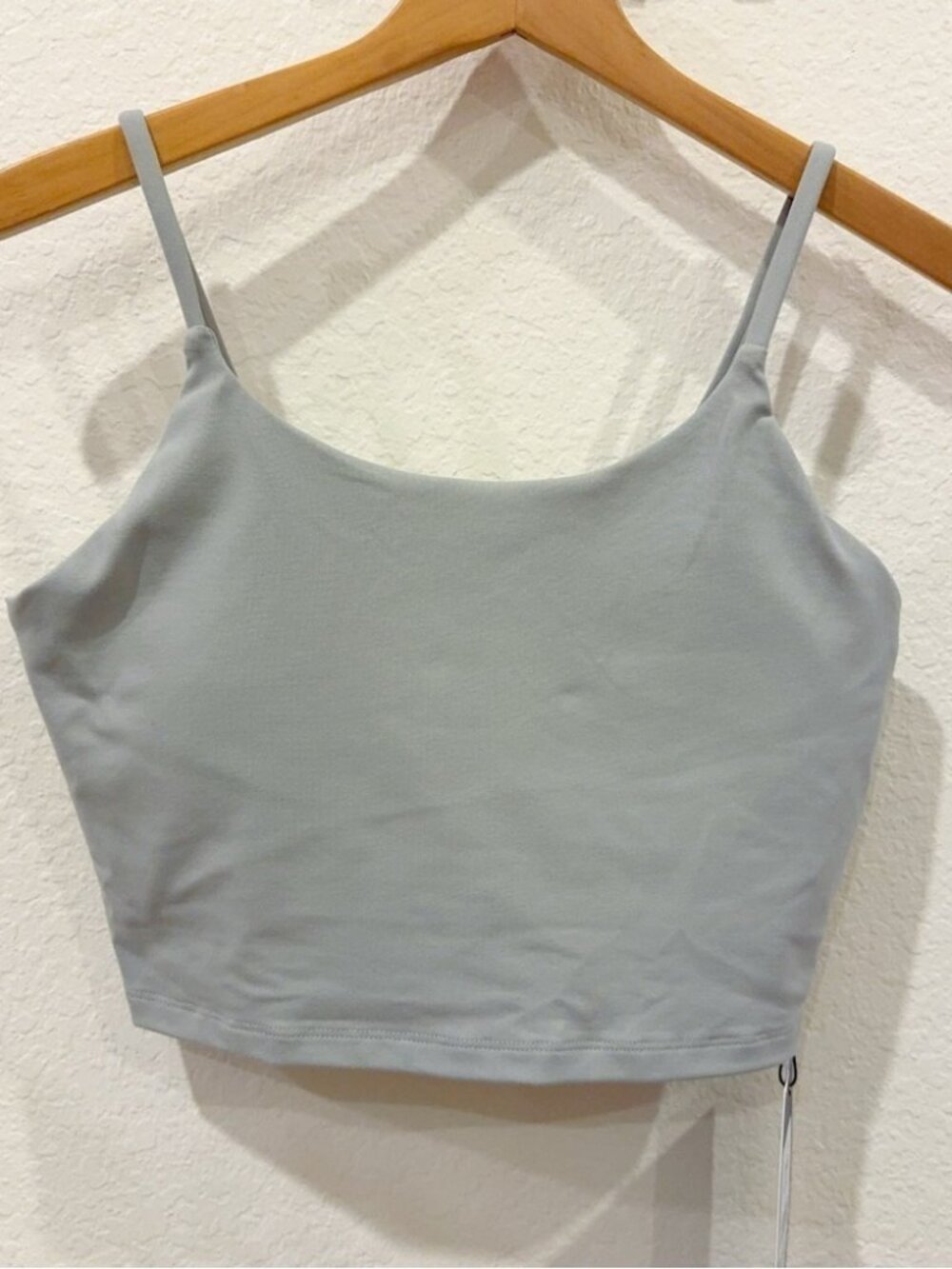 J.ING Light Green Padded Active Sports Yoga Bra Tank Top NWT Size L
